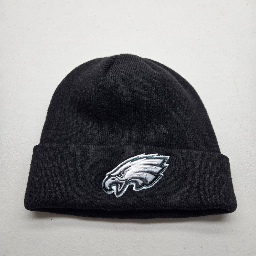 Philadelphia Eagles Unisex Beanie YOUTH Black‎ OTS NFL